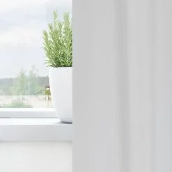 vidaXL Zwart-out Gordijnen met Ringen 2 pcs Bleekgrijs 140 x 140 cm
