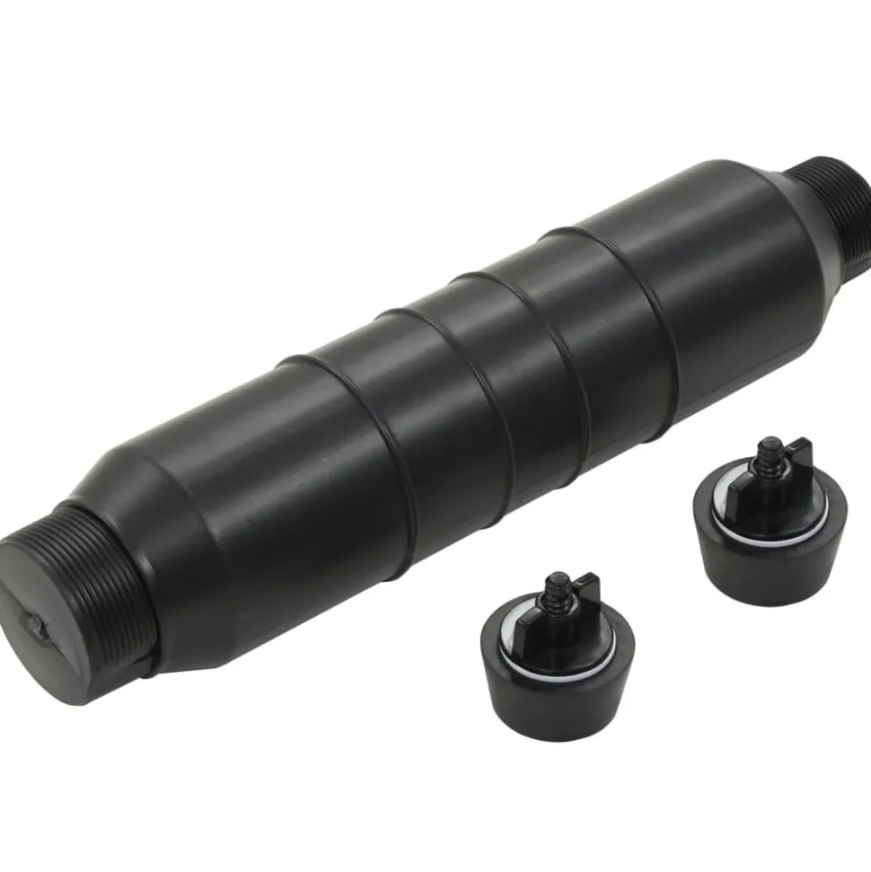 vidaXL Zwembad gizzmo vorstbeschermer met 2 winterstops HDPE
