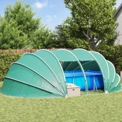 vidaXL Zwembad Tent Koepel Blauw 538 x 440 x 204 cm