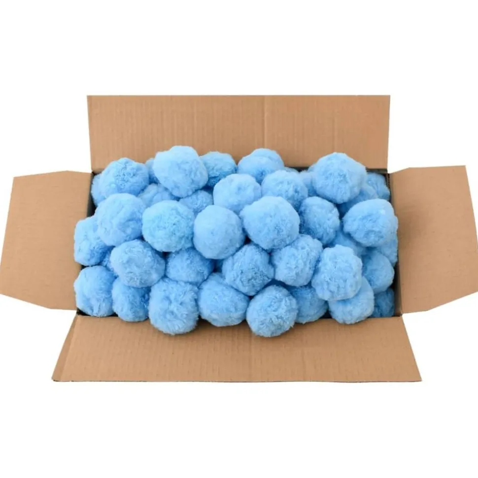 vidaXL Zwembadfilterbal antibacterieel 700 g polyetheen blauw