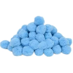 vidaXL Zwembadfilterbal antibacterieel 700 g polyetheen blauw