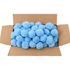 vidaXL Zwembadfilterbolletjes antibacterieel 1400 g polyetheen blauw
