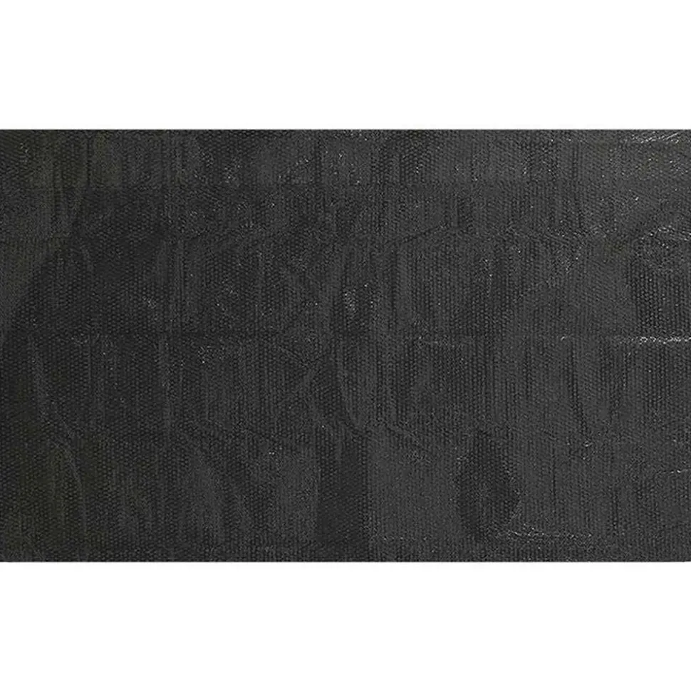 vidaXL Zwembadfolie drijvend rechthoekig 10 x 5 m (zwart)