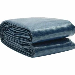 vidaXL Zwembadfolie solar drijvend 975x488 cm PE zwart en blauw