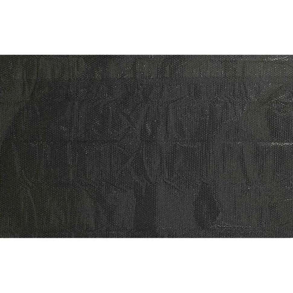 vidaXL Zwembadhoes 400x200 cm PE zwart