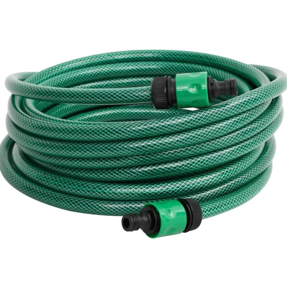 vidaXL Zwembadslang 10 m PVC groen