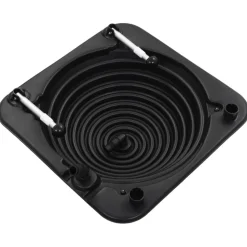 vidaXL Zwembadverwarming solar 75x75x36 cm HDPE aluminium