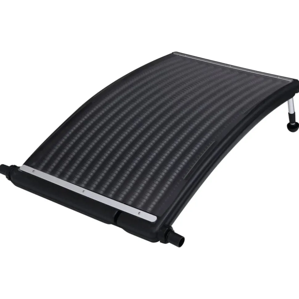 vidaXL Zwembadverwarmingspaneel solar gebogen 110x65 cm