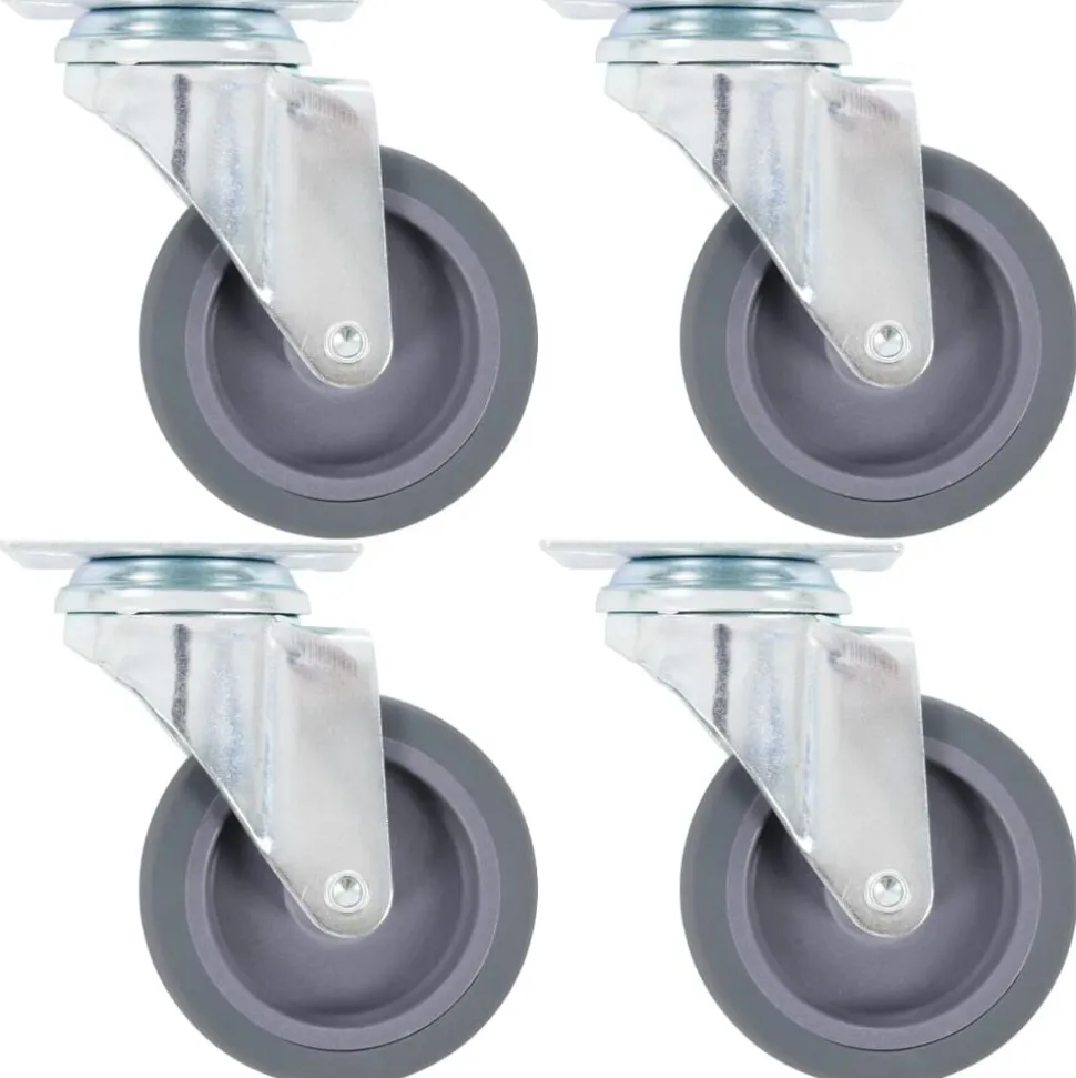 vidaXL Zwenkwielen 4 st 75 mm