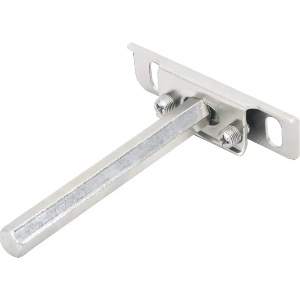 vidaXL Zwevende plankdragers 12st onzichtbaar Ø12x100 mm koolstofstaal