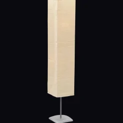Vloerlamp met papieren lampenkap 135 cm
