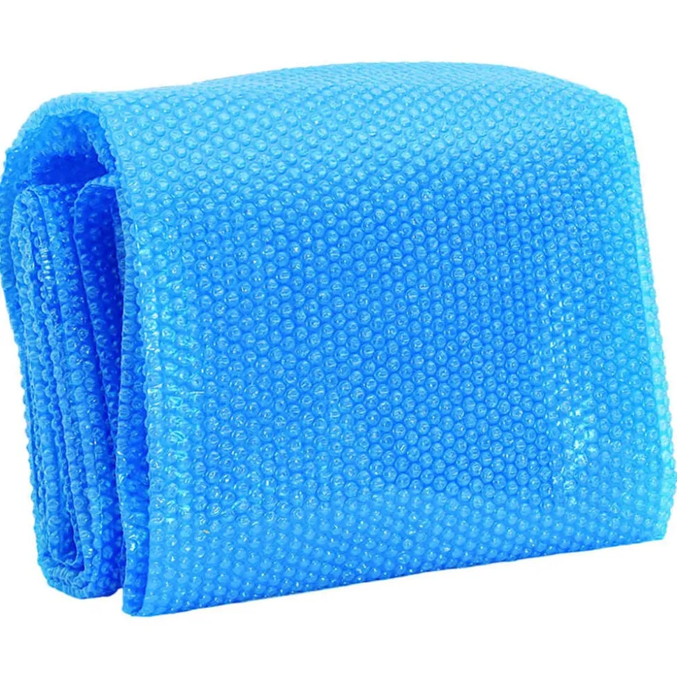 Zwembadzeil rechthoekig 450 x 220 cm PE blauw