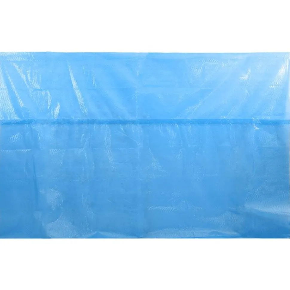 Zwembadzeil rechthoekig 450 x 220 cm PE blauw